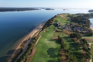 Eastward Ho 18th Fairway Aerial